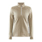 Craft Sportswear Women's Core Trim Thermal Midlayer Top - Small - Crock / Melange
