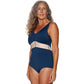 Seea Women's Saili One Piece Swimsuit - Small Denim