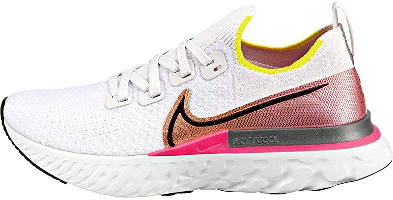 Nike Women's React Infinity Run FK Running Shoes Black Size 11.5 B(M) US