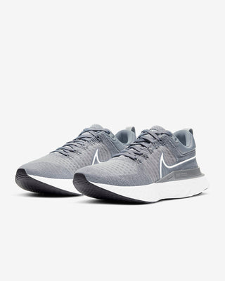 Nike Men's React Infinity Run FK 2 Running Shoes Grey/Black/White
