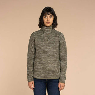 Sherpa Women's Lumbini Pullover - Large - Evergreen Texture
