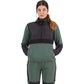 Mons Royale Women's Decade Mid Pullover - Burnt Sage/Black