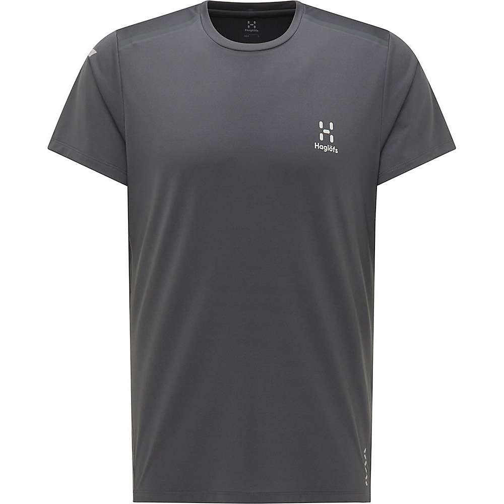 Haglofs Mens LIM Tech Tee Medium Magnetite