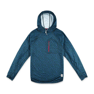 Topo Designs Men's River Hoodie - Blue Terrazzo