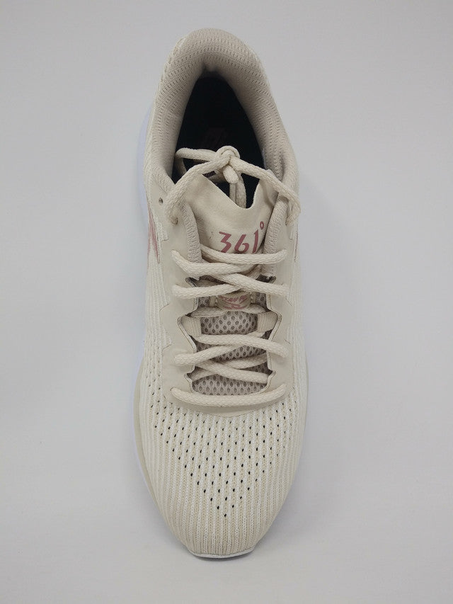 36 Degrees Women's Fantom Knit Running Shoes Seashell/White Size 9 B(M) Us