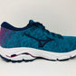 Mizuno Women's Wave Inspire 16 Knit Running Shoe Enamel/Medieval