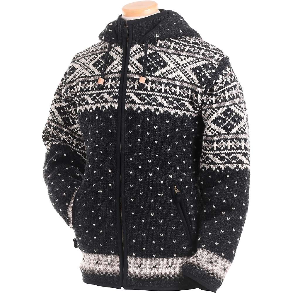 Lost Horizons Men's Moritz Hooded Wool Sweater - Large