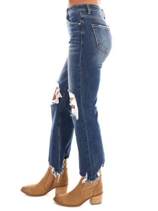 Risen - Let me Go High Rise Crop Jeans