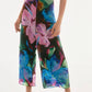 Joseph Ribkoff - Floral Chiffon Wide Leg Pants