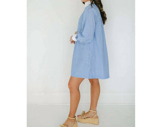 Thml - Jamie Long Sleeve Striped Dress