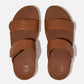 Fitflop - Women's Lulu Adjustable Leather Slides