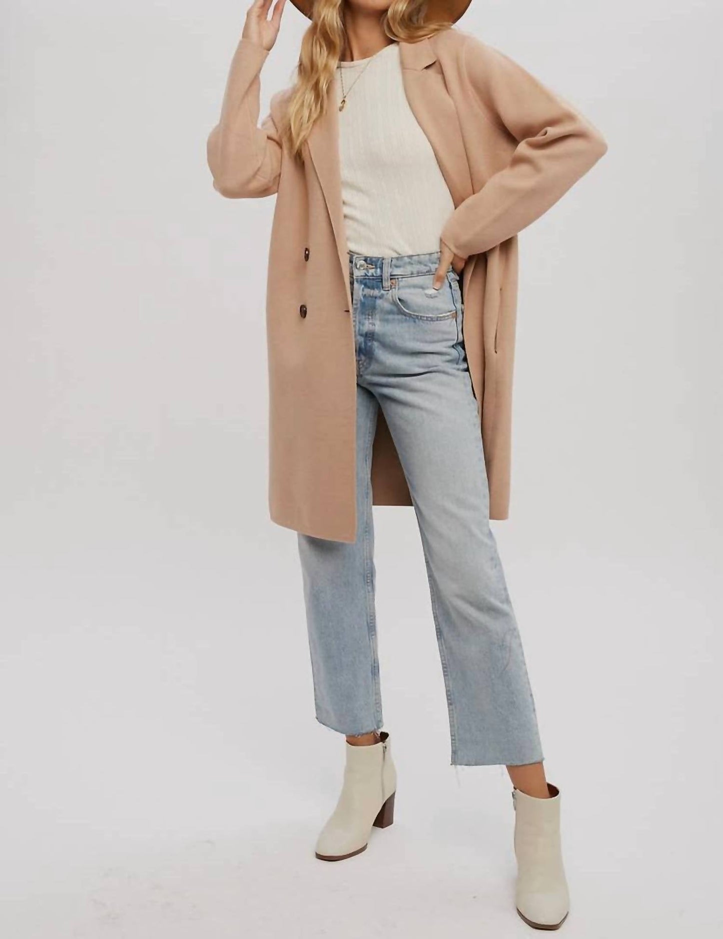 Bluivy - Classic Beige Coatigan