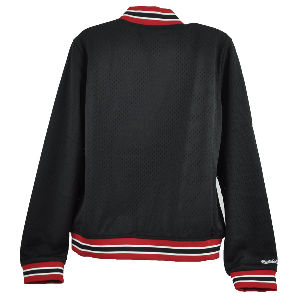 NBA Mitchell Ness Miami Heat Womens Ladies Wade Legacy Sweater Jacket