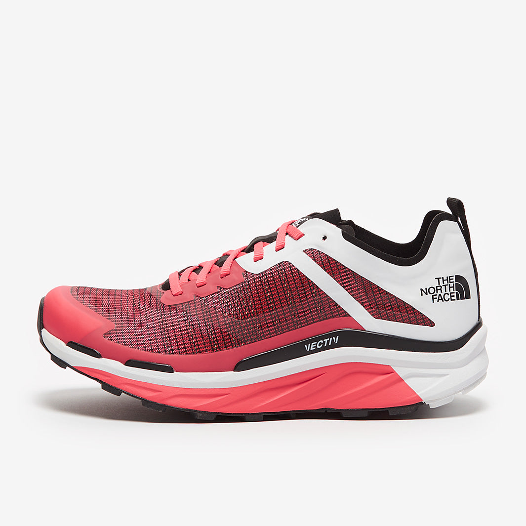 The North Face Women's VECTIV Infinite Trail Shoes Fiesta Red/White