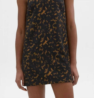 Theory - Tortoiseshell Printed Shift Dress