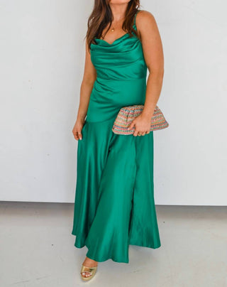 Bronx And Banco - Bailey Satin Maxi Dress