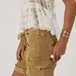 Free People - Frankie Washed Shorts