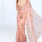 Zaalima Fashion - Floral Embroidered Organza Saree