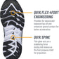 361 Men's Meraki 3 Running Shoes Black/Ebony