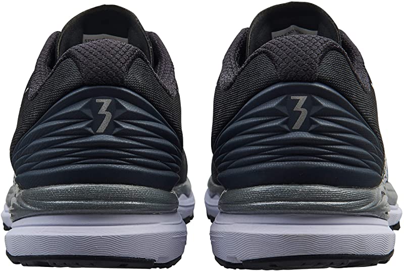 361 Men's Meraki 3 Running Shoes Black/Ebony