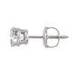 Aamiaa - 1.00 Carat Natural Diamond Round Brilliant Stud Earrings