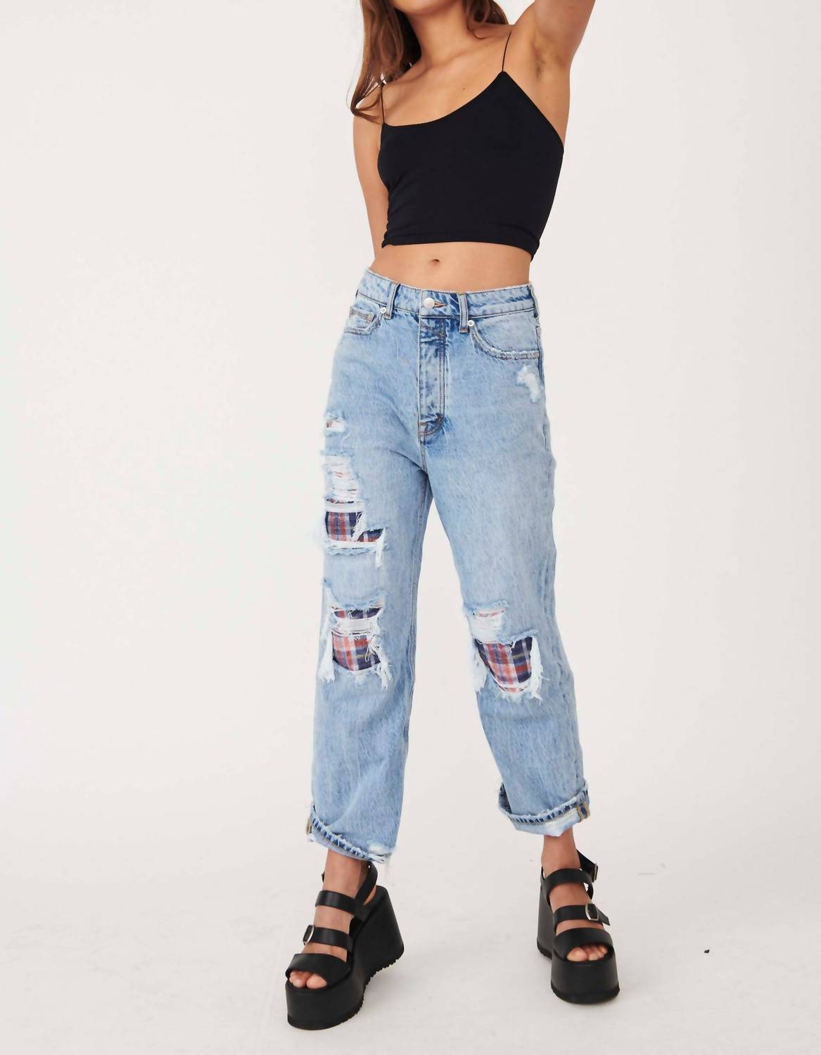 Free People - The 90's Boyfriend Jeans
