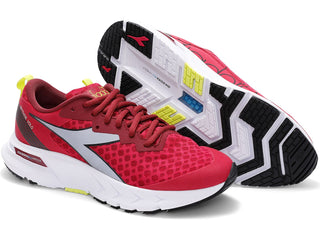 Diadora Women's Mythos Blushield Volo Running Shoes Red Size 8.5 B(M) US
