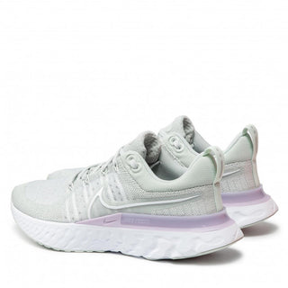 Nike Women's React Infinity Run FK 2 Running Shoes Silver Size 6.5 B(M) US