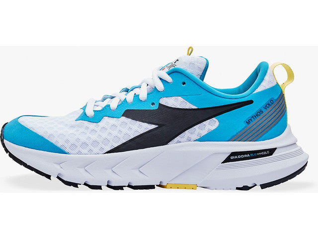 Diadora Womens Mythos Blushield Volo Running Shoes Blue Size 6 B(M) US