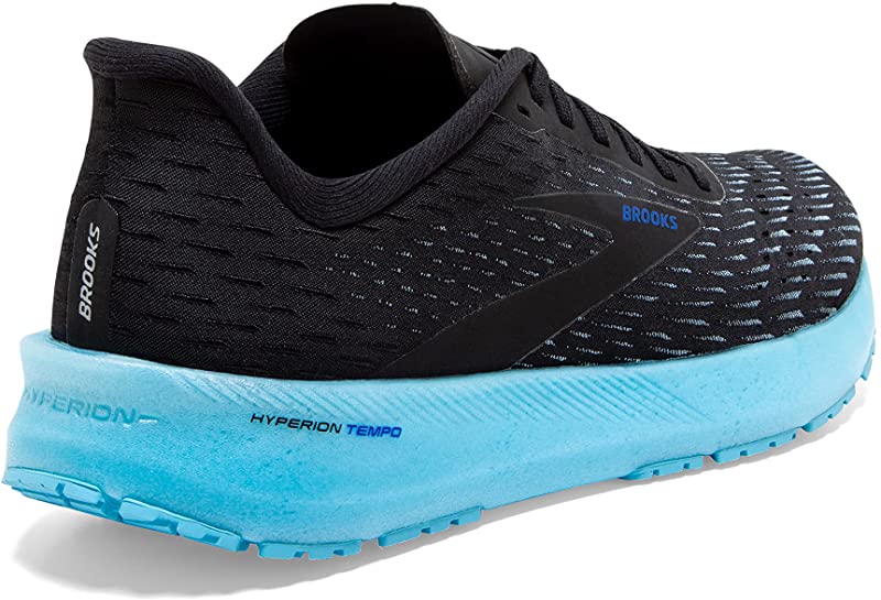 Brooks Women's Hyperion Tempo Running Shoes Black/Blue
