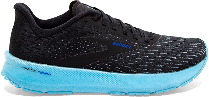 Brooks Women's Hyperion Tempo Running Shoes Black/Blue