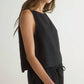 Bella Dahl - Sleeveless Boat Neck Split Back Top