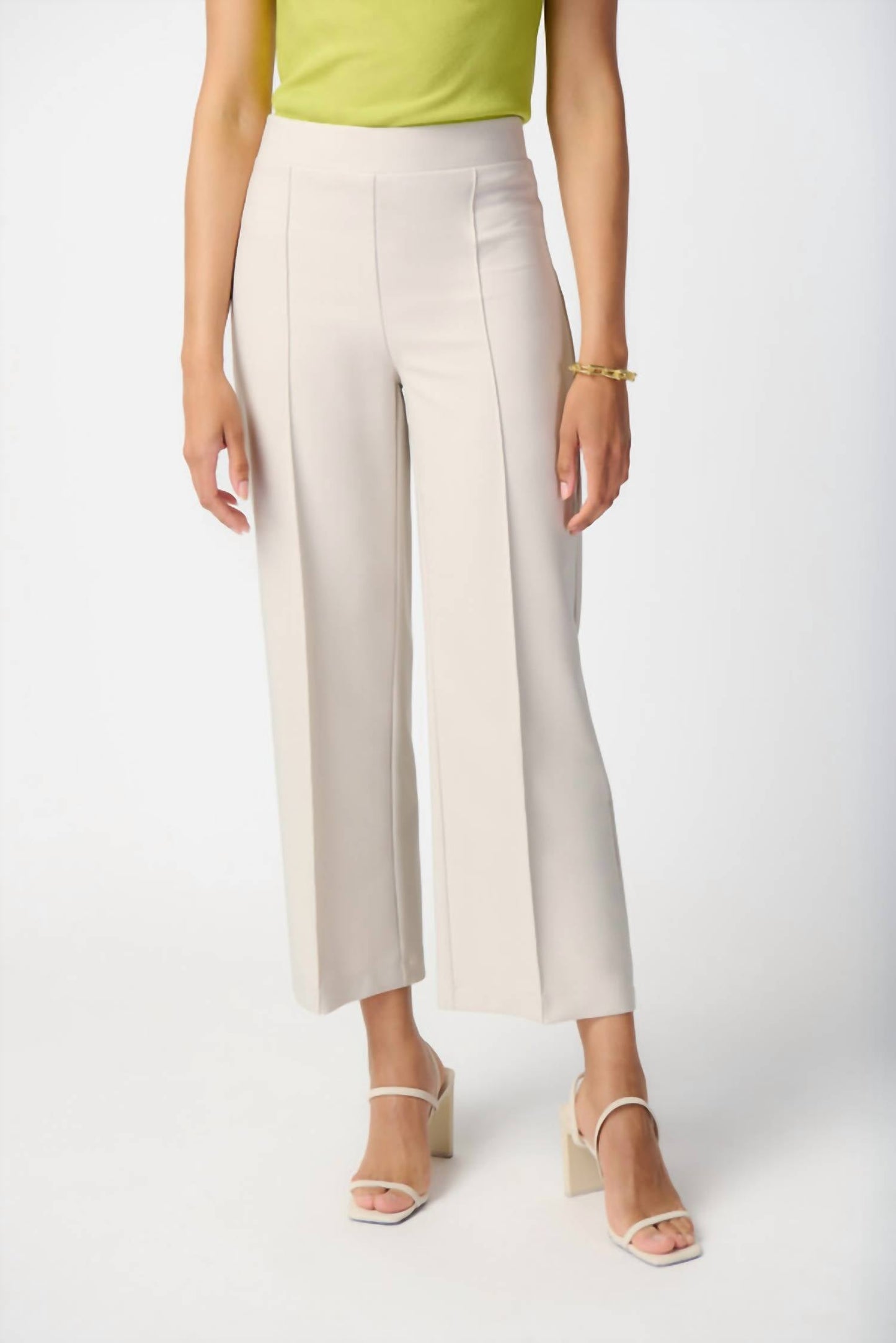 Joseph Ribkoff - High Waisted Pleated Trousers