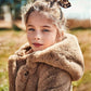 Mayoral - Girls' Faux Fur Hooded Coat