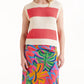 Compania Fantastica - KNIT SLEEVELESS STRIPE TOP