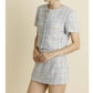 Aureum - Edina Tweed Cropped Jacket And Skort Set