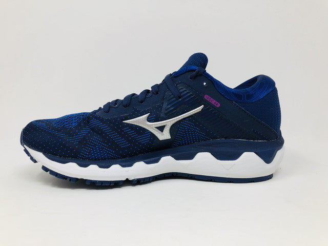 Mizuno Women's Horizon 4 Running Shoes Medieval Blue Size 6 B Medium US