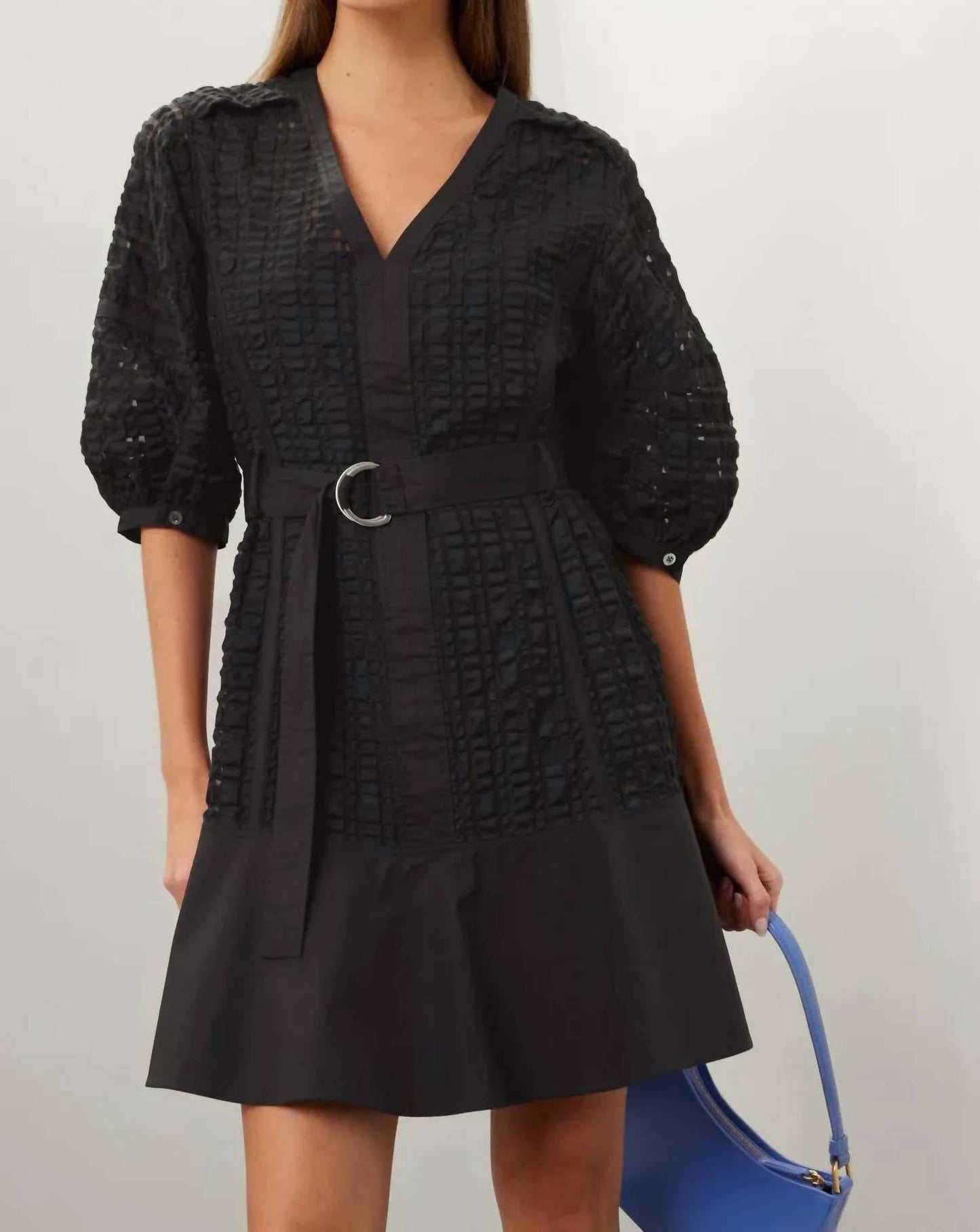 3.1 Phillip Lim - Puff Sleeve V-neck Dress