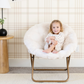 Saucer Chair Kids Chair with Faux Fur Cover