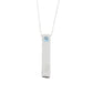 Blue Topaz Fashion Pendants Sterling Silver