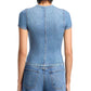 Rag & Bone - Miramar Jersey Baby Tee Top