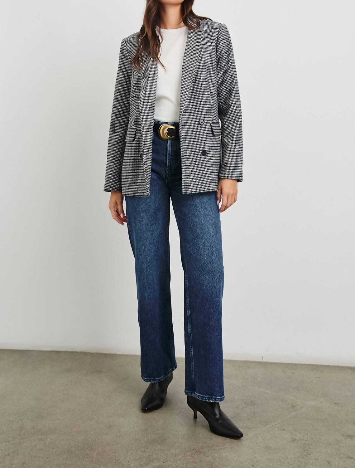 Rails - Jac Long Sleeve Button Front Blazer