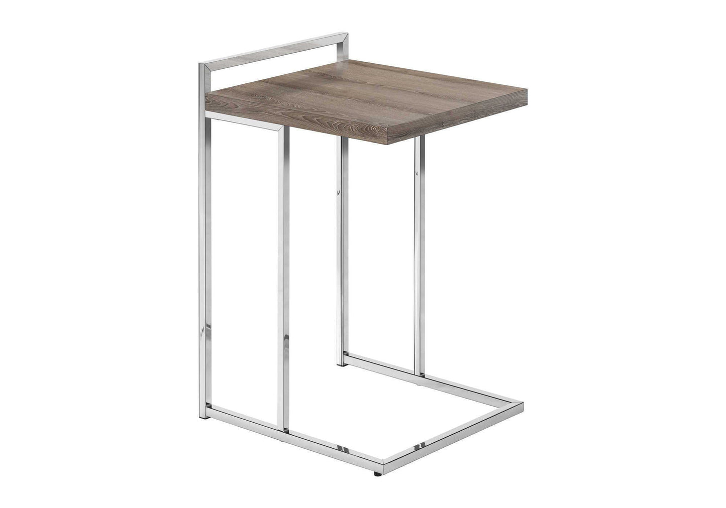 Accent Table, C-Shaped, Contemporary & Modern