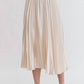 Entro - Pleated Midi Skirt