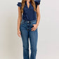 Judy Blue - Atlas Mid Rise Bootcut With Cell Phone Pocket