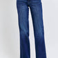 Judy Blue - Mid Rise Tummy Control Straight Jean