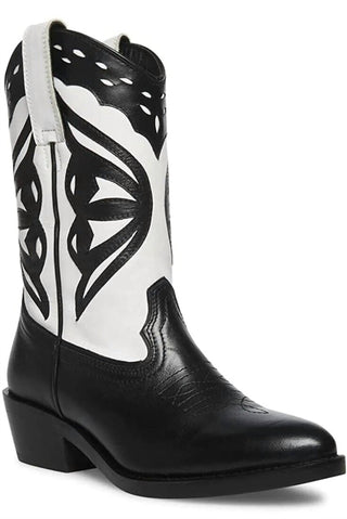 Steve Madden - Women's Laredo-m Western Cowboy Heel Boots