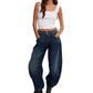 Free People - Good Luck Mid Rise Barrel Jeans
