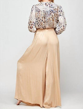 Luxy Usa - Sheer Leopard Print Bodysuit