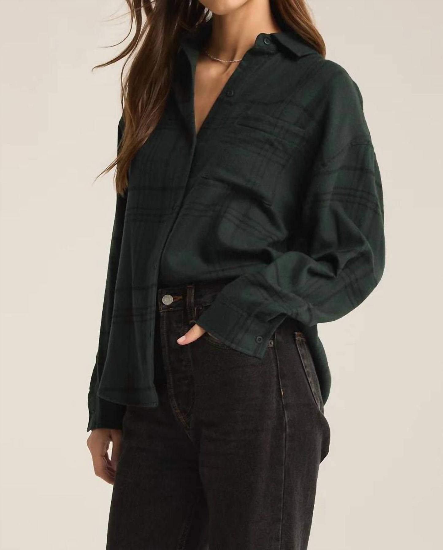 Z Supply - River Plaid Button Up Shirt